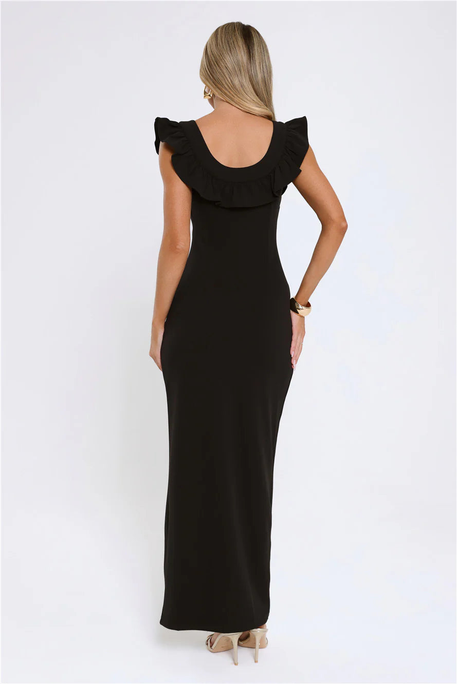 The Dress Up Club Maxi Dress Black